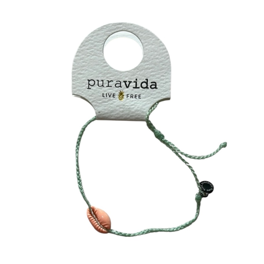 Pura Vida Green and Orange Jewelry Bracelet NWT